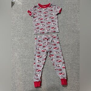 4/$20 Kirkland 4T emergency vehicles pajamas pjs